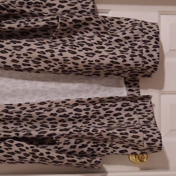 Leopard print 🐆 amaryllis 2x jacket tunic oversize Cardigan - Picture 6 of 7